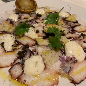 Carpaccio Di Polpo