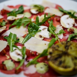 Carpaccio de Manzo