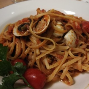 linguini frutos del mar