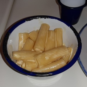 Pasta en salsa Blanca