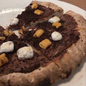 Pizza de Nutella