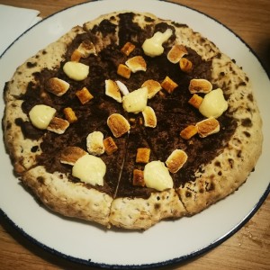 Pizza de Nutella