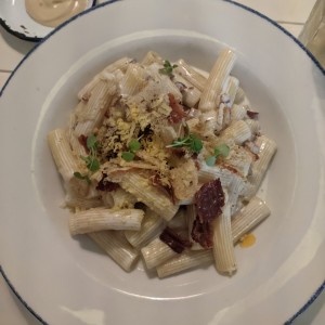 Rigatoni Ni Carbonara Ni Alfredo