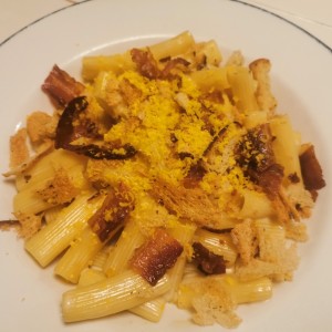 Rigatoni Ni Carbonara Ni Alfredo