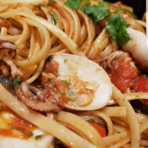 Linguini frutos del mar