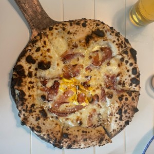 Piezas Extraordinarias - Pizza Carbonara