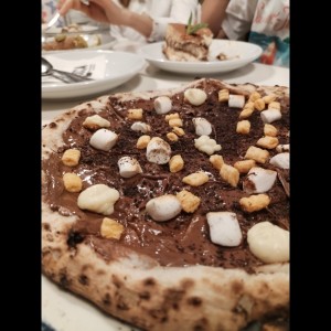 Pizza Nutella / Cap. Crunch