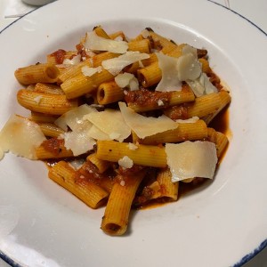 Pastas - Paccheri Alla Bolognesa