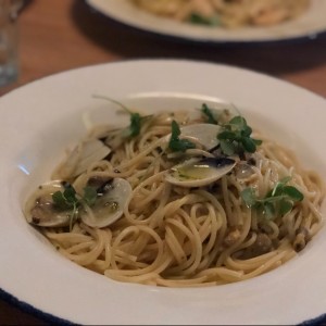 spaguetti a la vongole