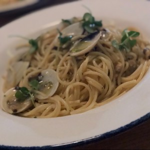 spaguetti a la vongole