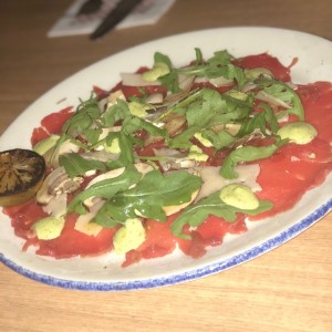 carpaccio di manzo