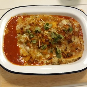 Lasagna de carne