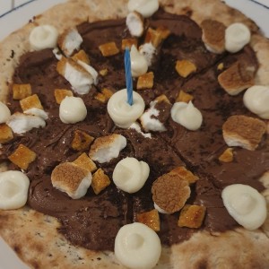 Pizza de Nutella