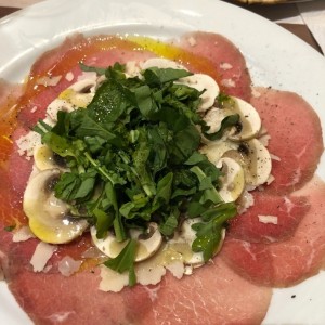 carpaccio de carne