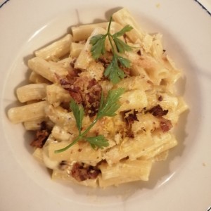 Rigatoni Ni Carbonara Ni Alfredo