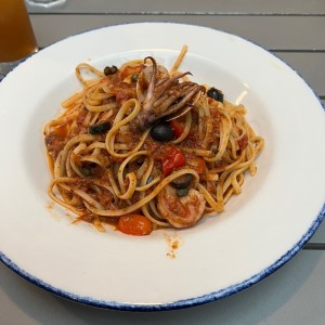 Linguini frutos del mar