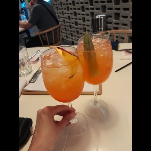 mango spritz y spritz tropical