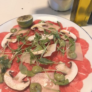 Carpaccio Di Manzo