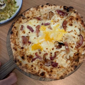 Piezas Extraordinarias - Pizza Carbonara