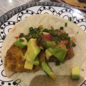 taco de queso frito