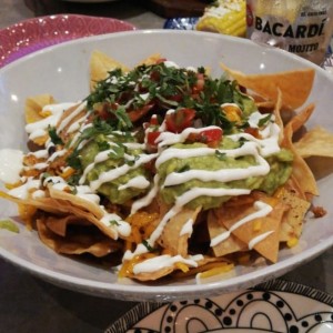 nachos para compartir