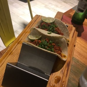 Tacos de Chorizo