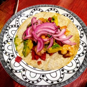 taco de camarones