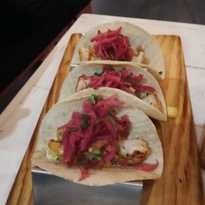 tacos de camarones 