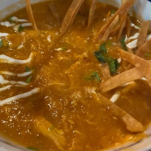 sopa de tortilla