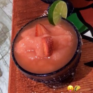 Margarita de fresa