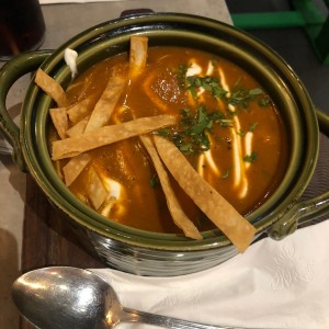 Sopa de tortilla