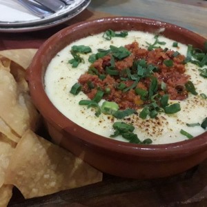 fundido con chorizo 