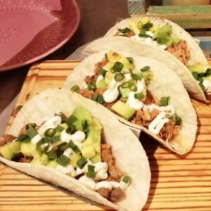 tacos Juana mezclada