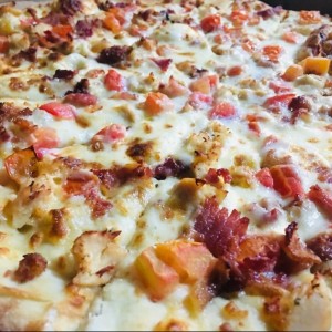 bacon, pollo, ranch