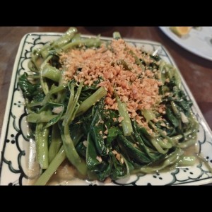 Vegetales al ajillo
