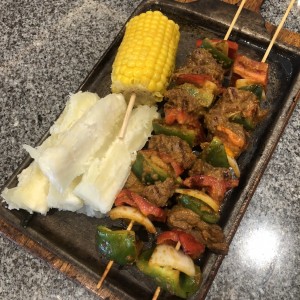 Beef skewers 