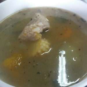 sopa de carne