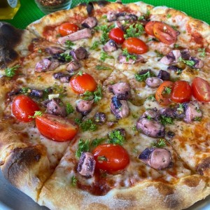 Pizza de Pulpo