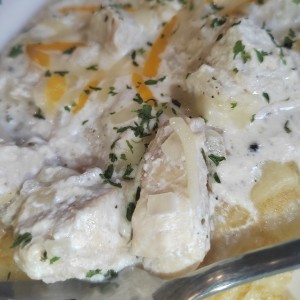 blini pollo stroganoff