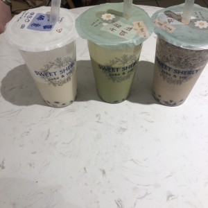 BUBBLE TEA - Jazmin, Matcha, Oreo