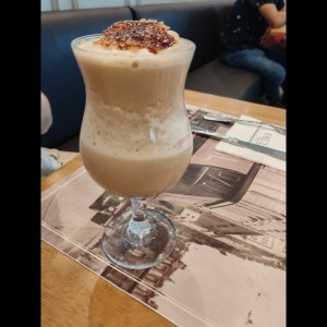 Chai brulee frappe 