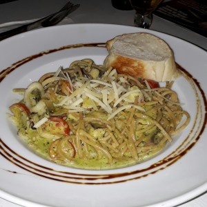 pasta  de mariscos