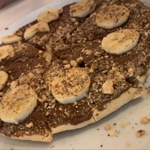 Pizza de Nutella