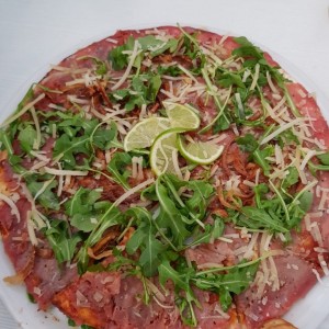 carpaccio de res