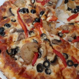 pizza de vegetales