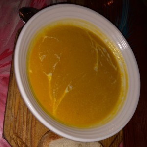 crema de zapallo