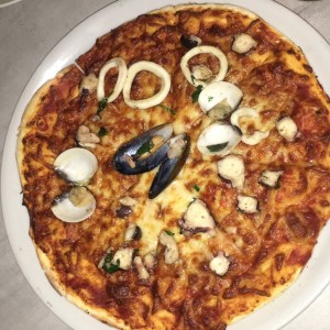 Pizza de Mariscos Mixtos