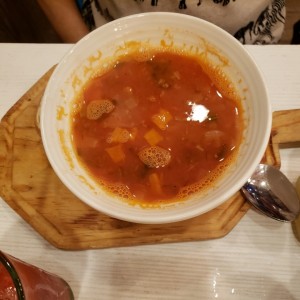 sopa minestrone