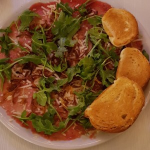 carpaccio de res