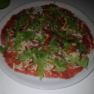 carpaccio de res